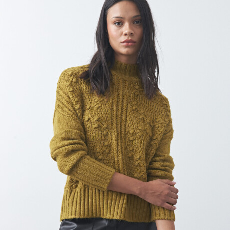 POLERA LINARES Pistacho