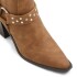 JOSEPHIINE BLACK SMOOTH SYNTHETIC COGNAC