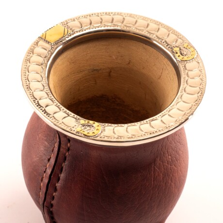 Mate de Alpaca y Bronce H7