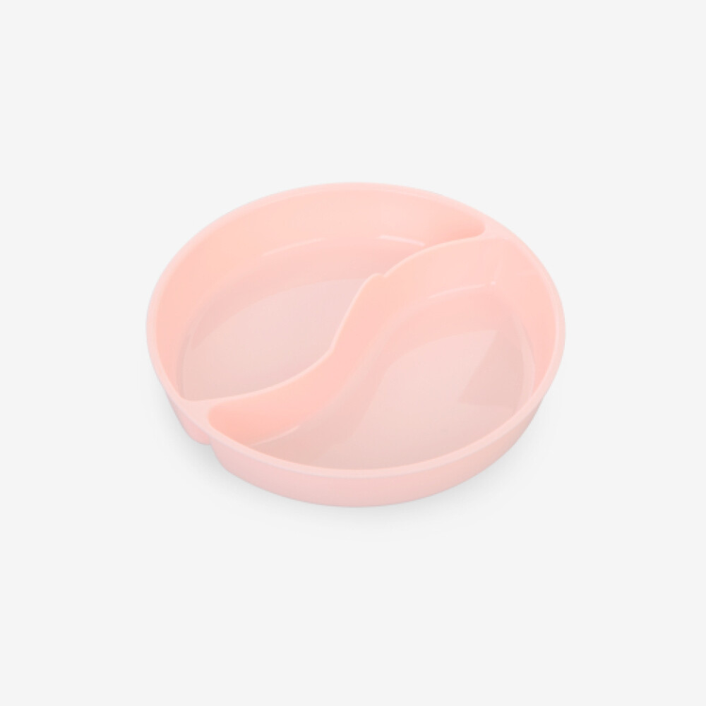 Bowl 4 en 1 KIKKABOO rosa transparent