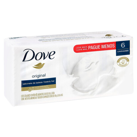 JABON TOCADOR DOVE ORIGINAL PACK X 6 JABON TOCADOR DOVE ORIGINAL PACK X 6