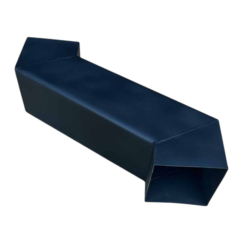 Desvío Z para estufa caño 15x15 cm – Abertura 35 cm Desvío Z para estufa caño 15x15 cm – Abertura 35 cm