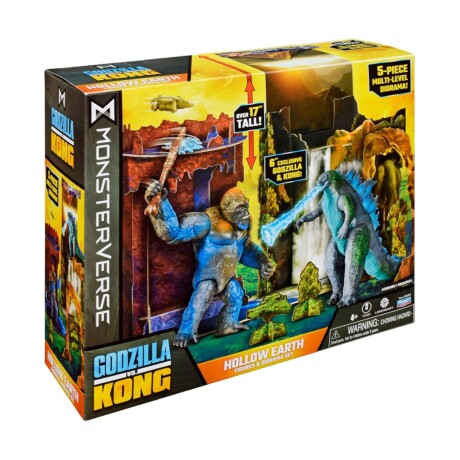 Set Figuras Godzilla Tierra Hueca Diorama 001