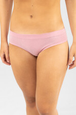 Bikini alta sin costura Rosado