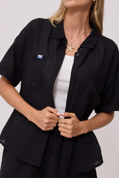 CAMISA SADUI RUSTY Negro