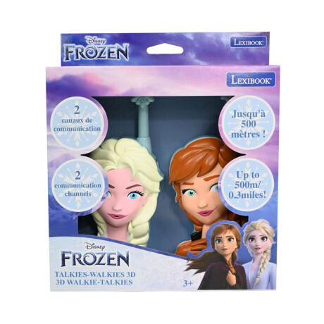 Walkie-Takie Con Forma 3D Frozen 500 M Frozen