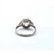 Anillo Solitario Platino Y Oro 18K Blanco Con Bte 1.07 Ct Anillo Solitario Platino Y Oro 18K Blanco Con Bte 1.07 Ct