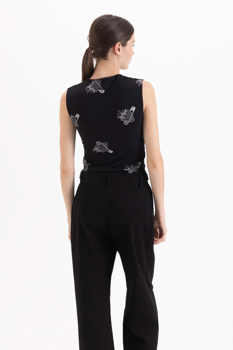 TOP FRAISE Negro