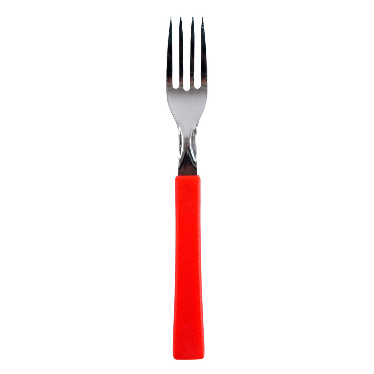 Tenedor rojo línea Una Martinazzo 