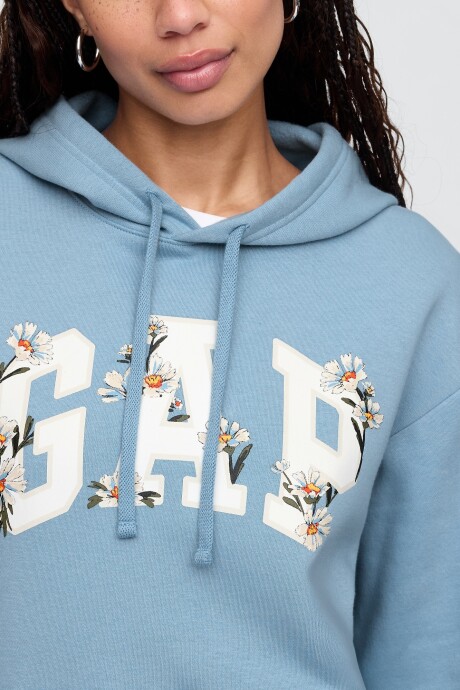 Canguro Logo Gap Mujer Blue Stone