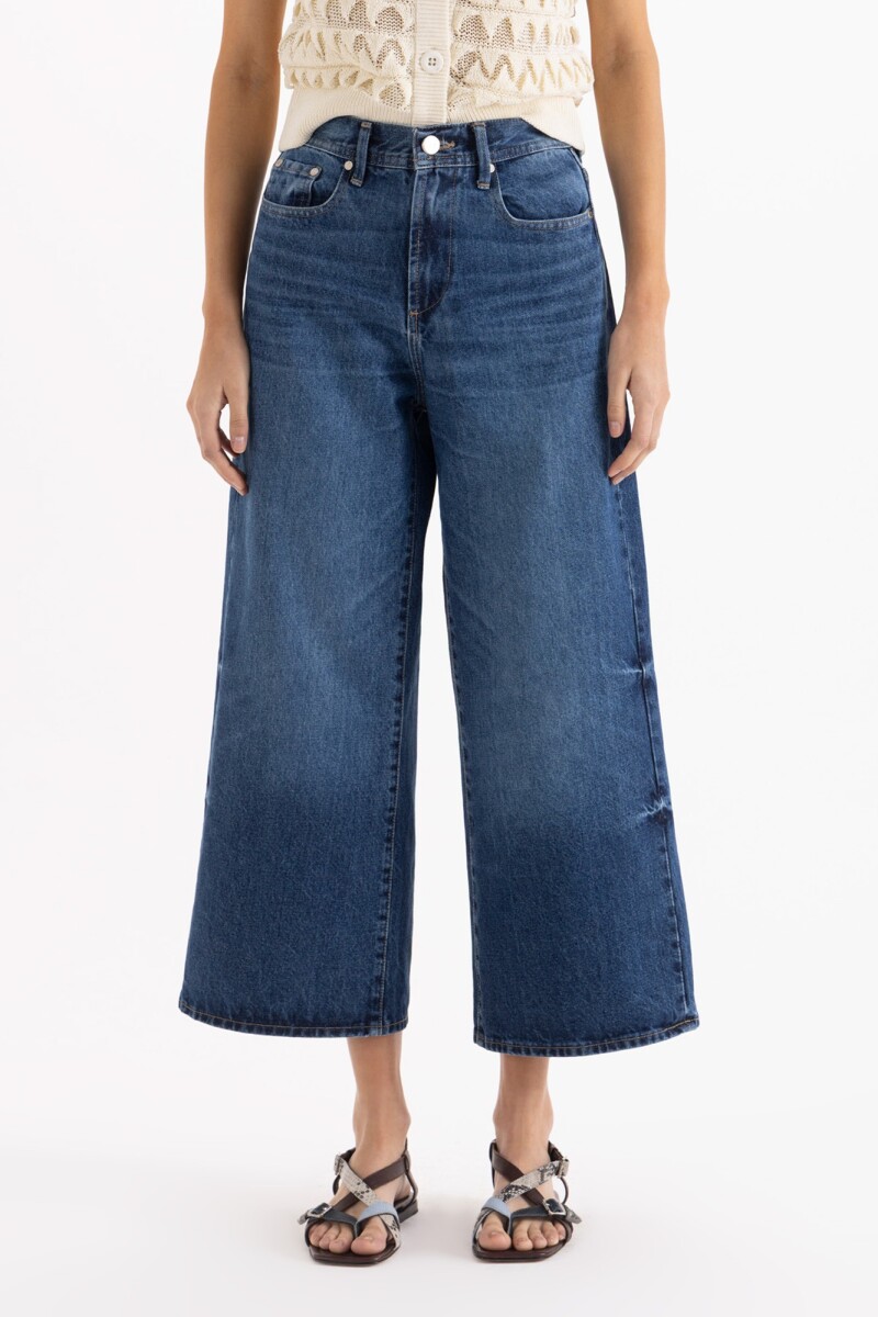 JEANS WIDE X BLUE Azul