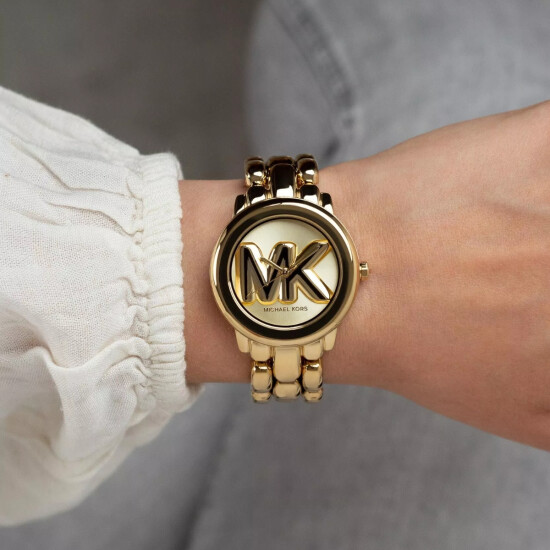 Reloj MICHAEL KORS HALLY Acero Dorado Esfera 36mm 0