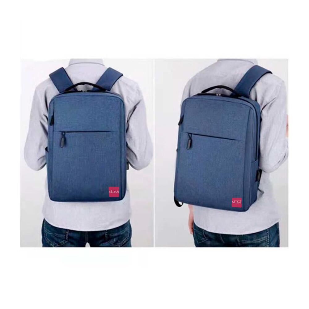 Mochila porta laptop Azul