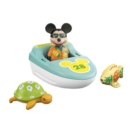 El Paseo en Barco de Mickey Playmobil Jr 4 Piezas