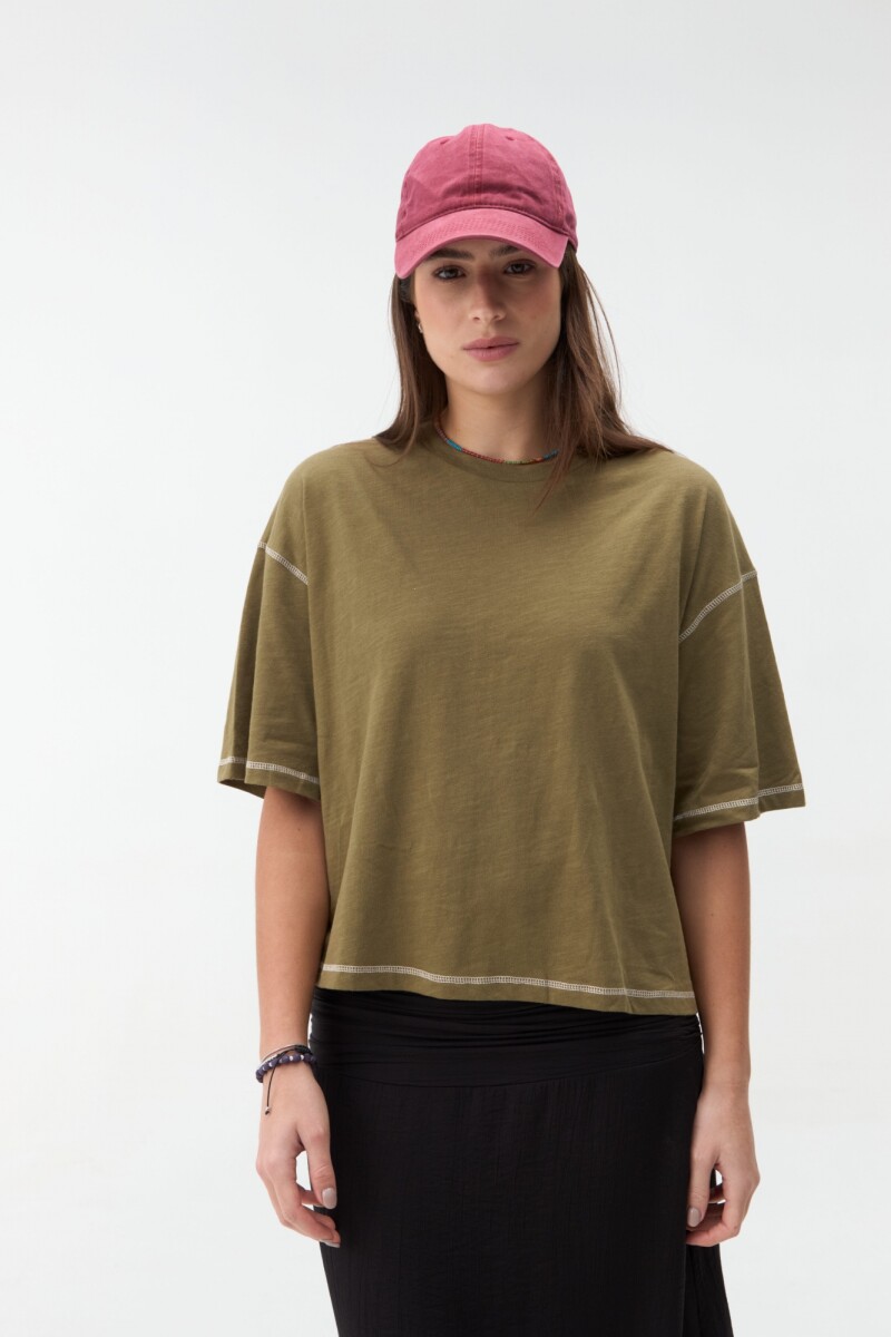 REMERA GARA LISA - Verde 