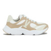 Vizzano Zapato Casual Femenino Acordonado Tres Colores Blanco-beige