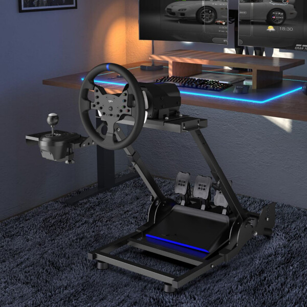 Volante Pxn V99 + Soporte Simulador Pxn A10 VOLANTE PXN V99 + SOPORTE PXN A10 SIMUL