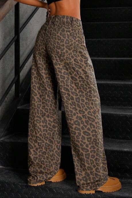 Jean estampado LEOPARDO Jean estampado LEOPARDO