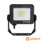 FOCO LED LEDVANCE OSRAM COMPACT IP65 10W 3000K - NEGRO Foco LED LEDVANCE OSRAM Compact IP65 10W Negro Luz Cálida