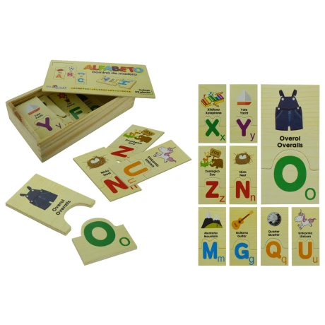 DOMINO MADERA 52PCS DOMINO MADERA 52PCS