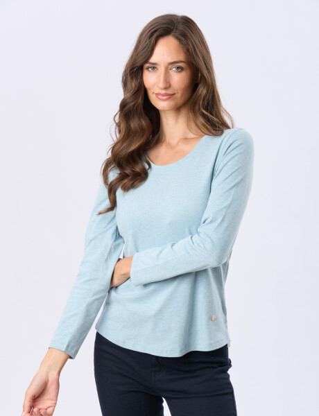 REMERA BÁSICA DE ALGODÓN Verde