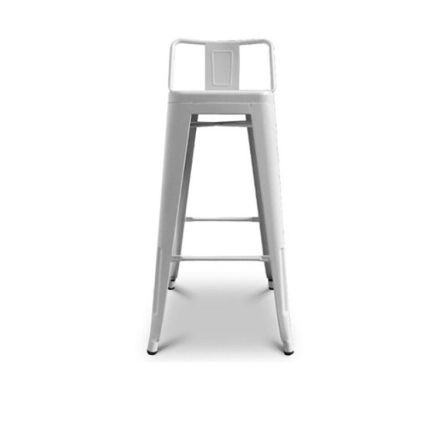 Banqueta Alta Tolix White
