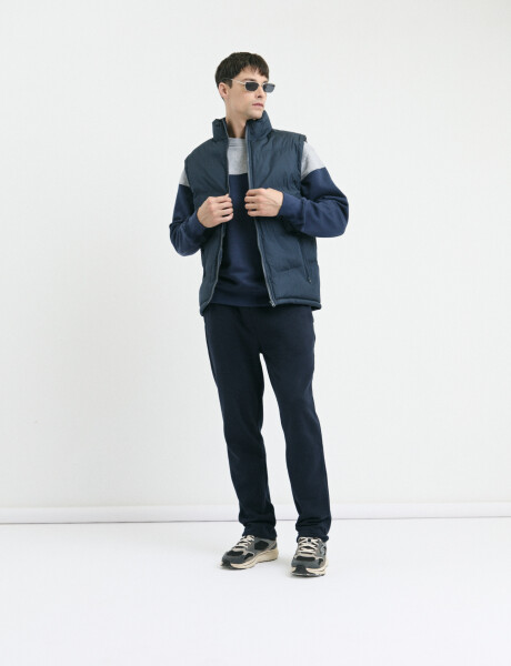 080918 PANTALÓN HARRY Azul Oscuro