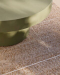 Mesa de centro Aiguablava de cemento verde Ø 66 cm verde Ø 66 cm