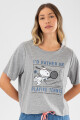 Snoopy tennis pj Gris