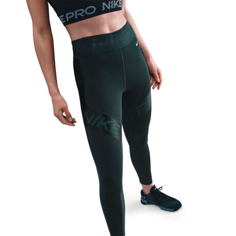 Pantalón Largo Nike Dri Fit Sculpt Hr 7/8 Tgt Gg De Mujer Verde