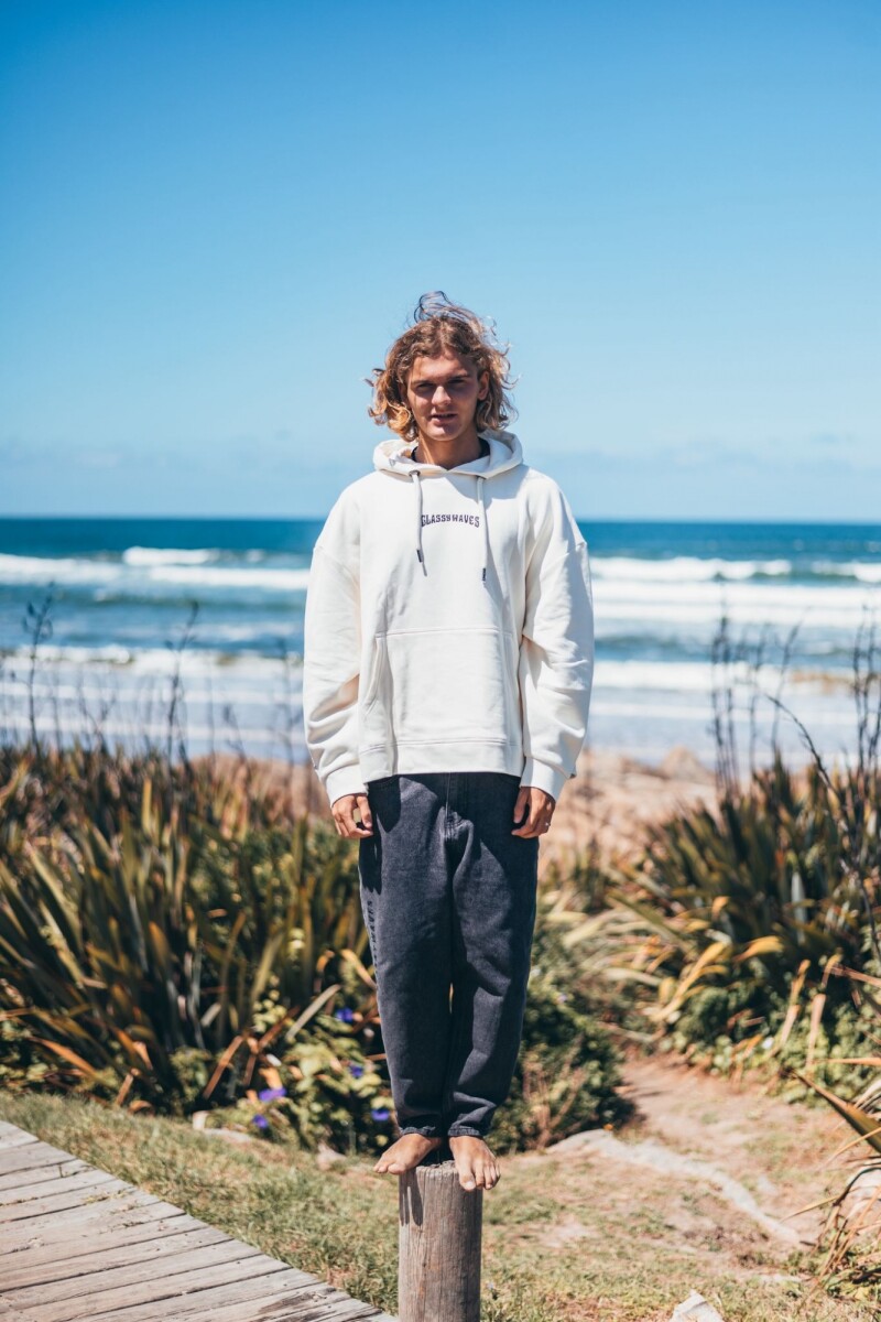 Hoodie Nativo Bordado / Natural - Preventa U