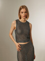 Tops Rimo Gris Oscuro