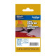 Cinta para Rotuladora Brother TZE-FA3 12mm Tela Cinta para Rotuladora Brother TZE-FA3 12mm Tela