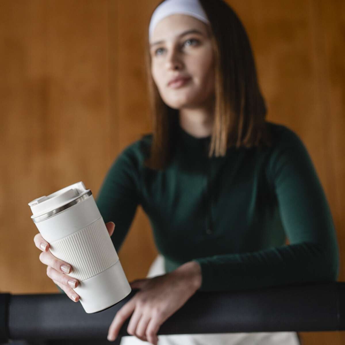 Vaso Térmico Kauri - Blanco 