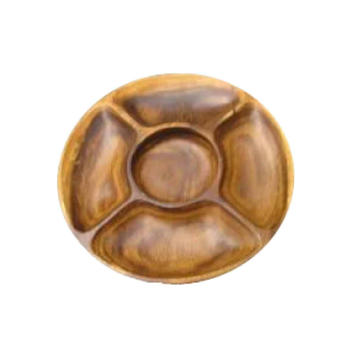 COPETINERO REDONDO 5 DIVISIONES. D25.4/H2.5CM 