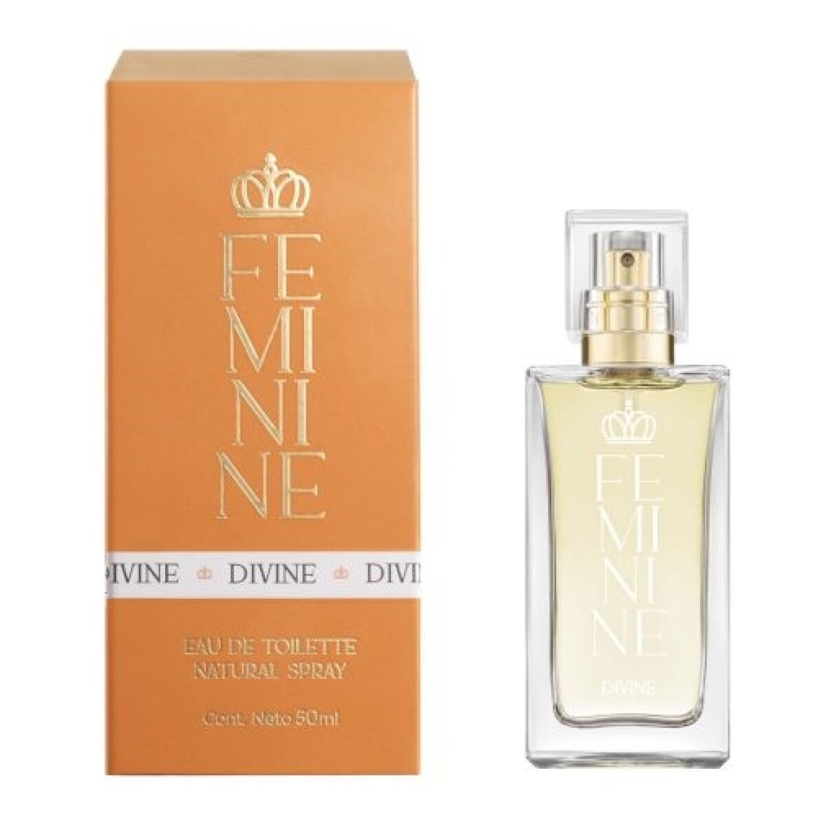 Perfume Feminine Divine Edt 50 Ml. 