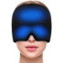 Tratamiento Gorra Dolor De Cabeza Migraña Silicona Cuello Variante Color Negro