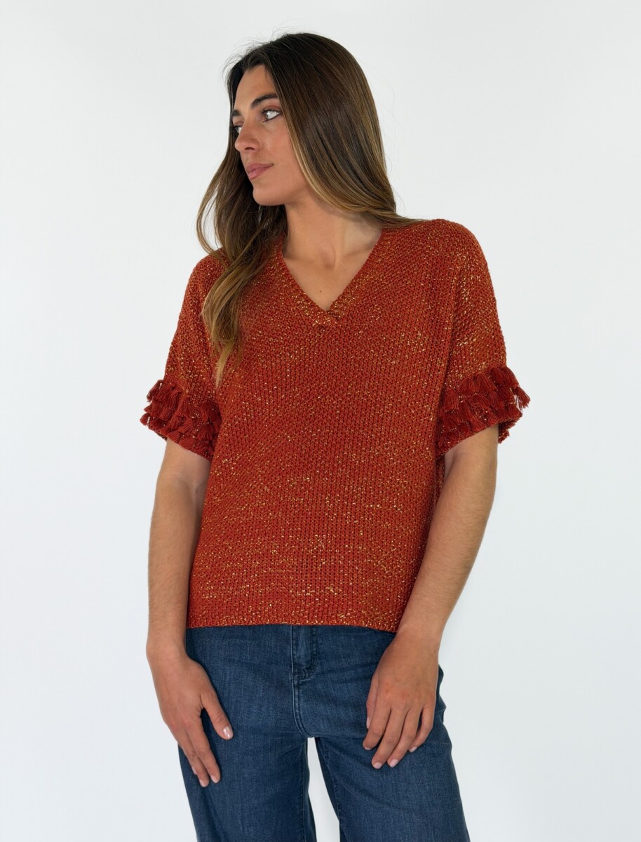 TOP ALAMANDA - TERRACOTA 