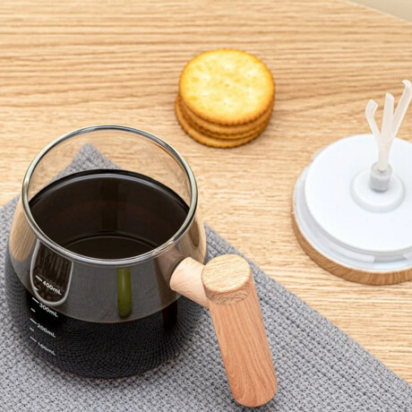 Taza de Cafe Eléctrica Portátil Marron