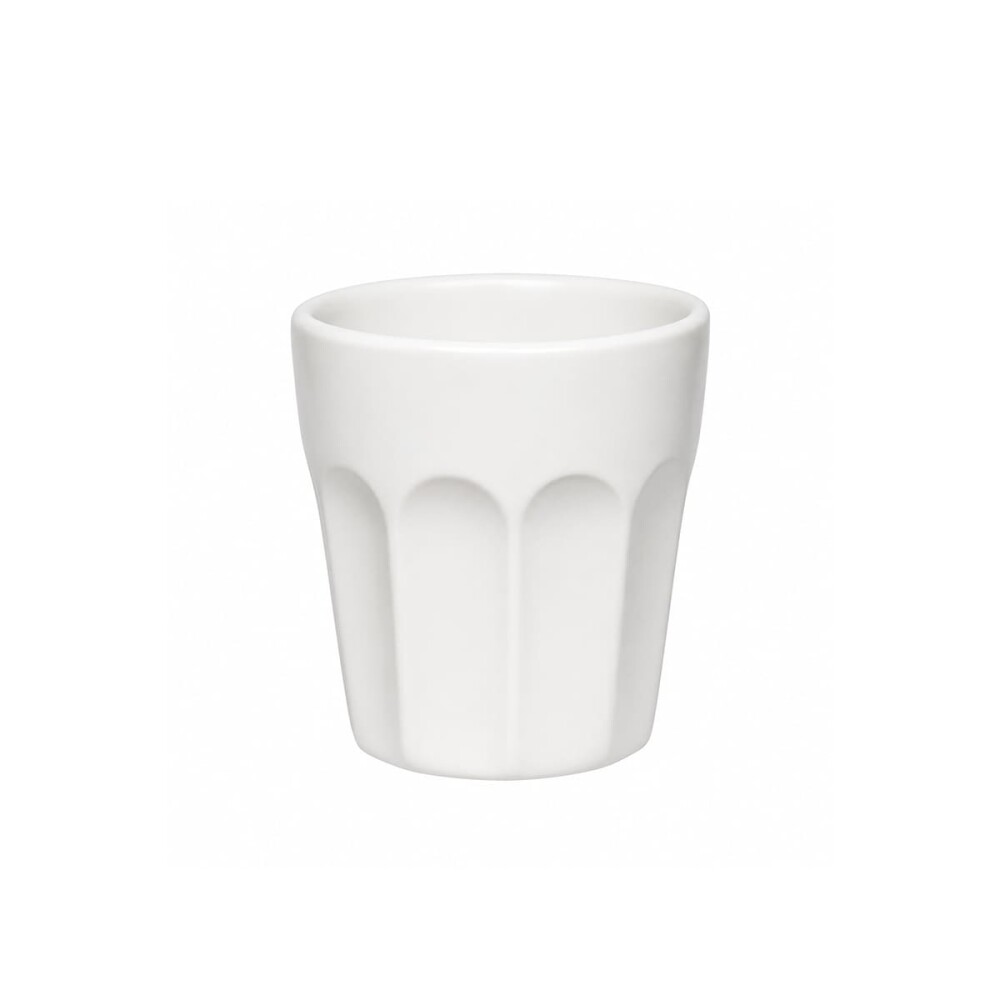 Vaso ceramica 90 ml blanco OXFORD Vaso ceramica 90 ml blanco OXFORD