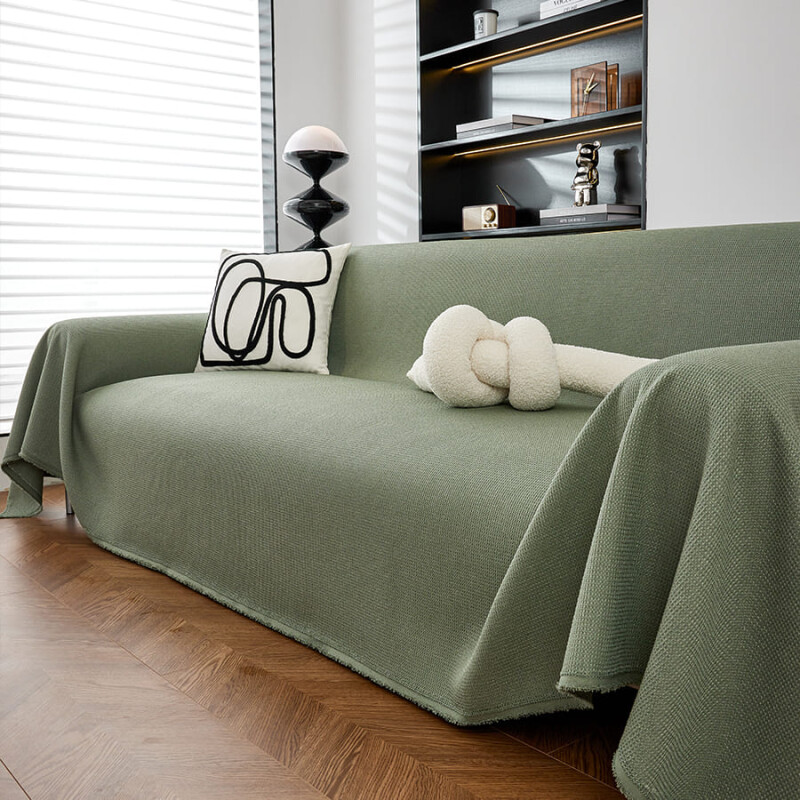 Manta sillon y cama 180x300cm verde