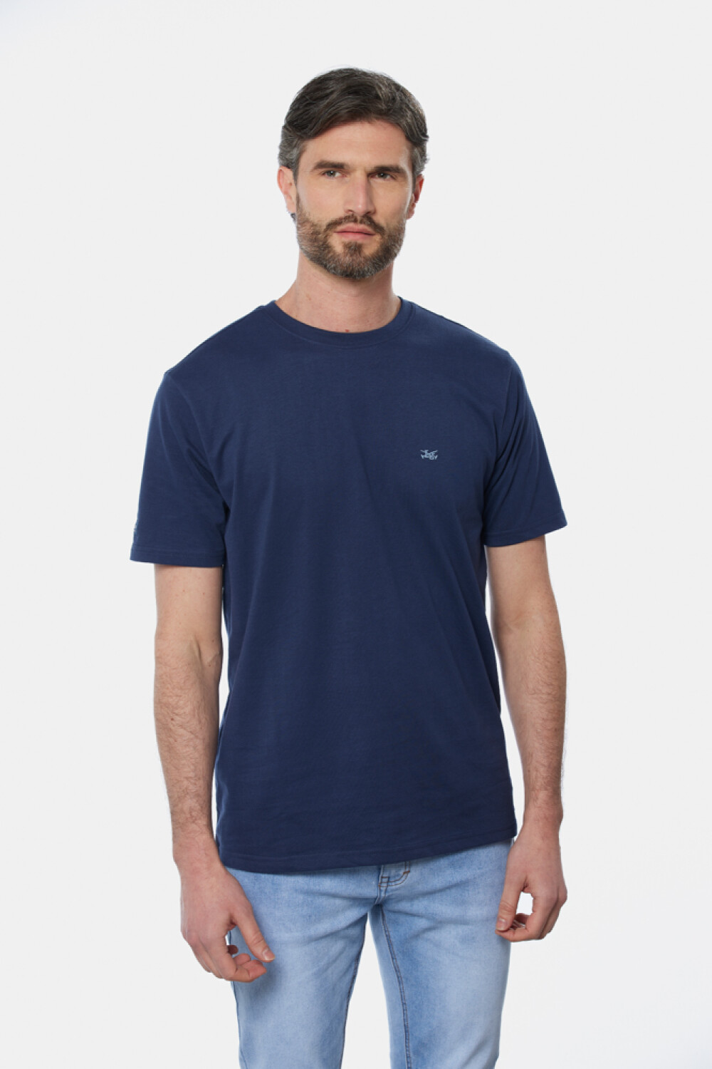 REMERA LISA Azul