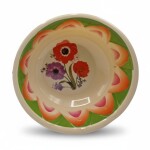 BOWL DE MELAMINA FLORAL 9´´ BOWL DE MELAMINA FLORAL 9´´