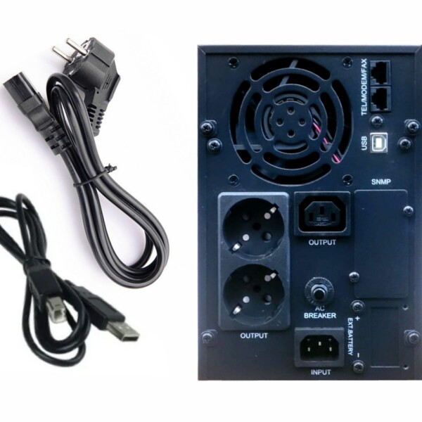 Ups Nrg+ 2000va 1600w Con Pantalla Lcd UPS NRG+ 2000VA 1600W LCD