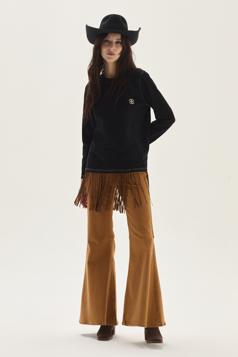 Remera Marigold Negro