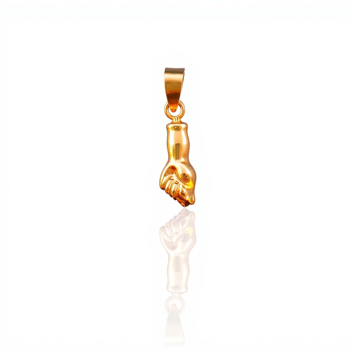 Dije Puño Higa-Oro bajo-Sin piedra-CP8511 - sinpiedra 