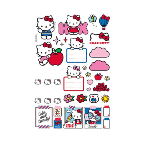 Cuaderno Mooving Carta con Discos Hello Kitty Caras