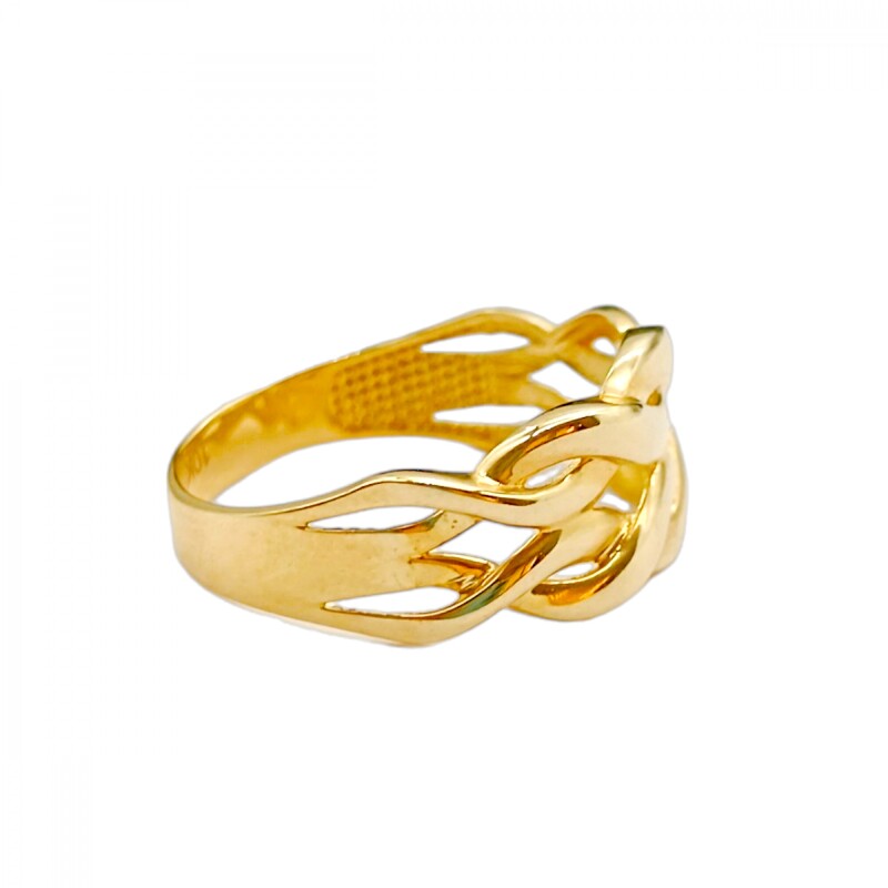 Anillo Trenzado-Oro bajo-Sin Piedra-AN8175 sinpiedra