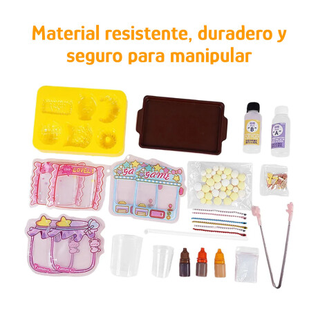 Set Juego Manualidad Alimentos C/Pegamento Tintas Accesorios Set Juego Manualidad Alimentos C/pegamento Tintas Accesorios