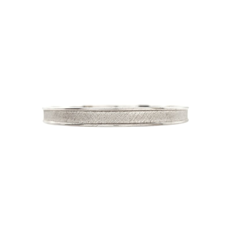 Esclava rayada con borde fina-Plata 925-Sin piedra-ES3007 sinpiedra